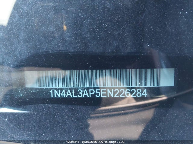 1N4AL3AP5EN226284 Nissan Altima 2.5/2.5 S/2.5 Sl/2.5 Sv