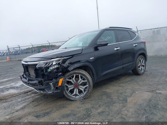 2021 Kia Seltos Sx Turbo მანქანა იყიდება აუქციონზე, vin: KNDETCA25M7062411, აუქციონის ნომერი: 12609709