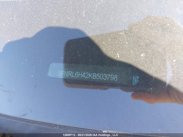 5FNRL6H42KB503798 Honda Odyssey