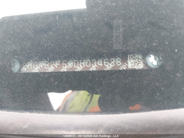 12609721 :رقم المزاد ، 2HGFB2F58DH034628 vin ، 2013 Honda Civic مزاد بيع
