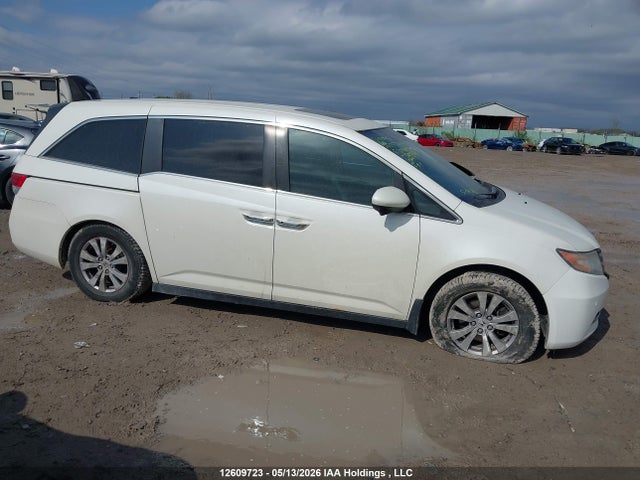12609723 :رقم المزاد ، 5FNRL5H63FB510258 vin ، 2015 Honda Odyssey Exl مزاد بيع
