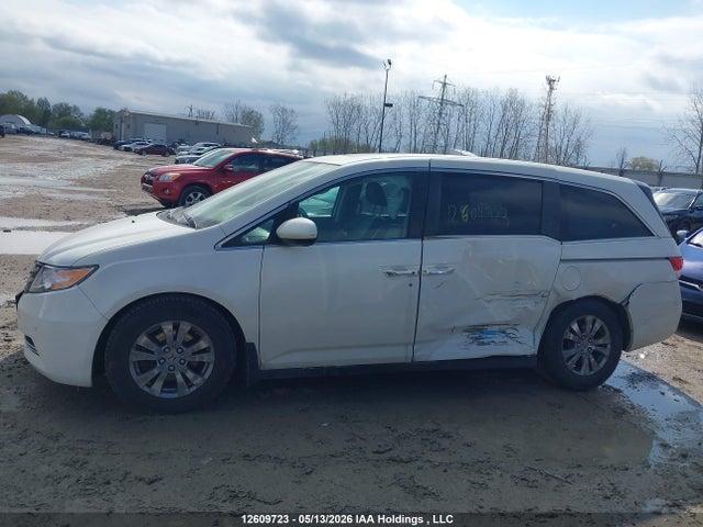 12609723 :رقم المزاد ، 5FNRL5H63FB510258 vin ، 2015 Honda Odyssey Exl مزاد بيع