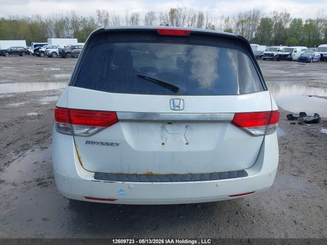 12609723 :رقم المزاد ، 5FNRL5H63FB510258 vin ، 2015 Honda Odyssey Exl مزاد بيع