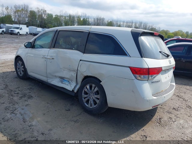 12609723 :رقم المزاد ، 5FNRL5H63FB510258 vin ، 2015 Honda Odyssey Exl مزاد بيع