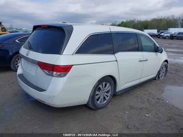 12609723 :رقم المزاد ، 5FNRL5H63FB510258 vin ، 2015 Honda Odyssey Exl مزاد بيع