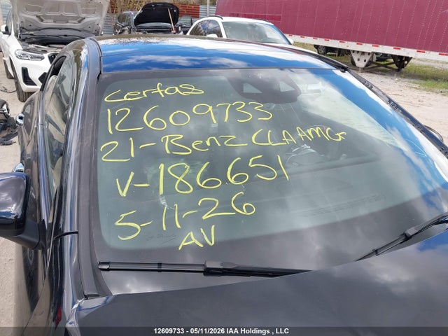 Продаж на аукціоні авто 2021 Mercedes-benz Cla Amg 35 4matic, vin: W1K5J5BB7MN186651, номер лоту: 12609733