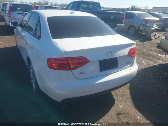 2012 Audi A4 2.0t მანქანა იყიდება აუქციონზე, vin: WAUBFCFL3CN010147, აუქციონის ნომერი: 12609748
