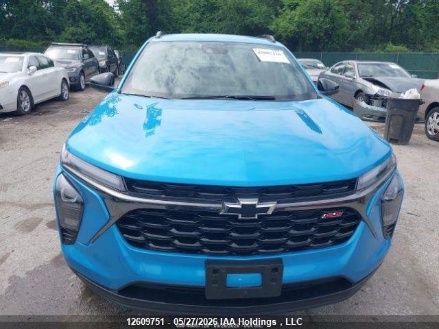 12609751 :رقم المزاد ، KL77LJE28SC087926 vin ، 2025 Chevrolet Trax 2rs Fwd مزاد بيع