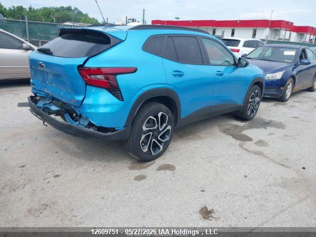 12609751 :رقم المزاد ، KL77LJE28SC087926 vin ، 2025 Chevrolet Trax 2rs Fwd مزاد بيع