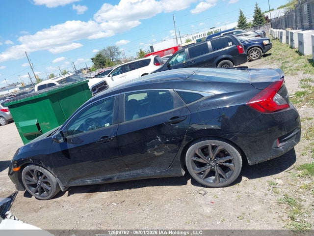 2019 Honda Civic Sport მანქანა იყიდება აუქციონზე, vin: 2HGFC2F84KH015711, აუქციონის ნომერი: 12609762