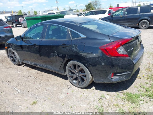 2019 Honda Civic Sport მანქანა იყიდება აუქციონზე, vin: 2HGFC2F84KH015711, აუქციონის ნომერი: 12609762
