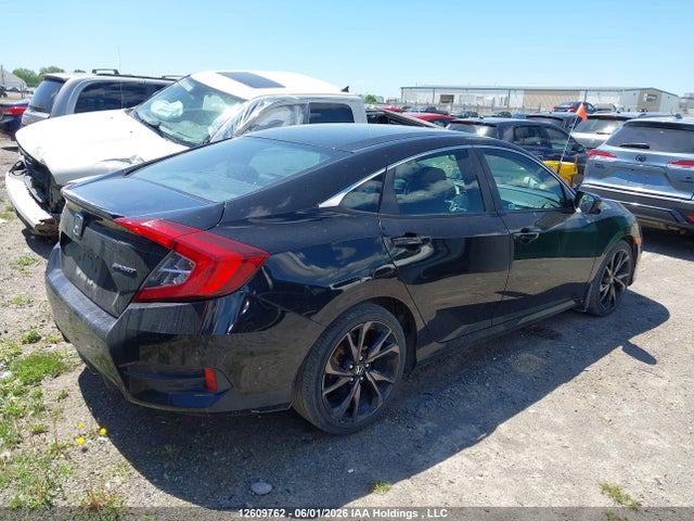 2019 Honda Civic Sport მანქანა იყიდება აუქციონზე, vin: 2HGFC2F84KH015711, აუქციონის ნომერი: 12609762