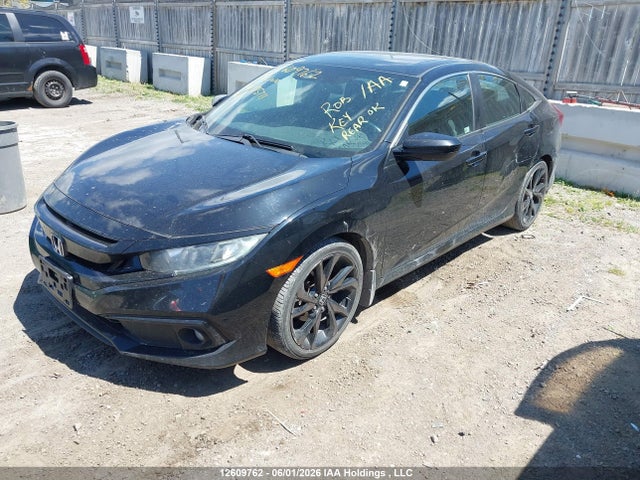 2019 Honda Civic Sport მანქანა იყიდება აუქციონზე, vin: 2HGFC2F84KH015711, აუქციონის ნომერი: 12609762