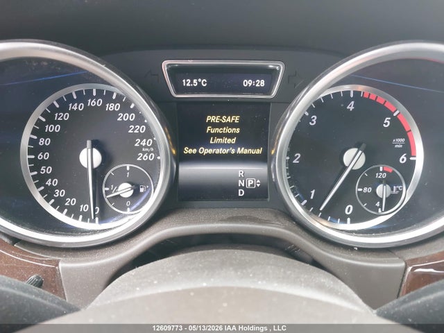 Aukcja sprzedaży 2015 Mercedes-benz Ml 350 Bluetec 4matic, vin: 4JGDA2EB6FA518889, numer aukcji: 12609773