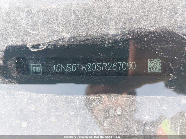 1GNS6TR80SR267050 Chevrolet Tahoe K1500 High Country