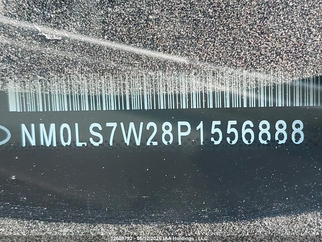 12609792 :رقم المزاد ، NM0LS7W28P1556888 vin ، 2023 Ford Transit Connect Xlt مزاد بيع