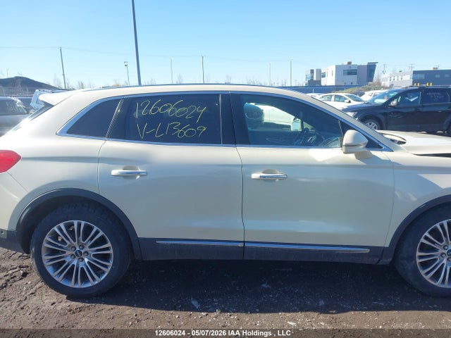 Продаж на аукціоні авто 2018 Lincoln Mkx Reserve, vin: 2LMPJ8LRXJBL13609, номер лоту: 12606024