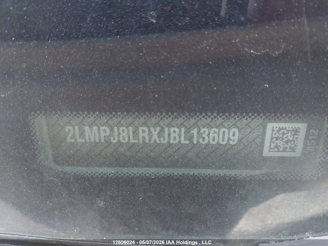 Продаж на аукціоні авто 2018 Lincoln Mkx Reserve, vin: 2LMPJ8LRXJBL13609, номер лоту: 12606024