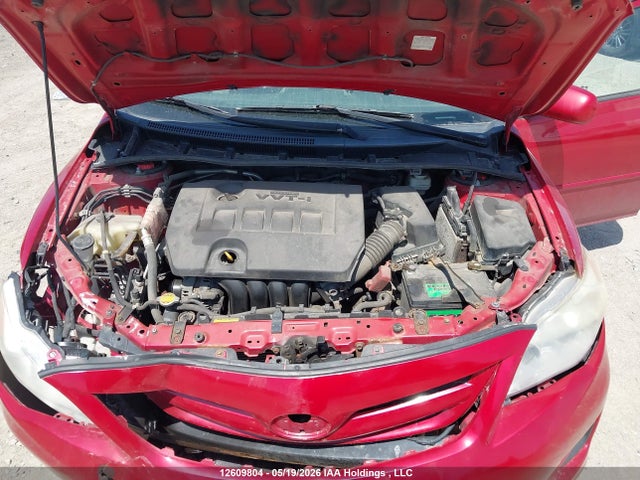 12609804 :رقم المزاد ، 2T1BU4EE2CC779131 vin ، 2012 Toyota Corolla Ce مزاد بيع