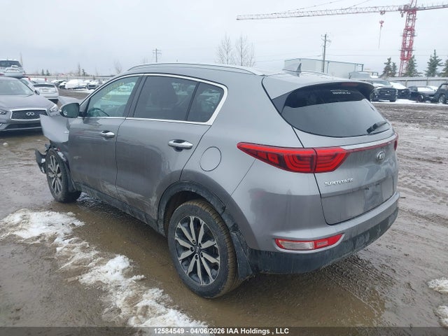 2018 Kia Sportage Ex/ex Premium/ex Tech მანქანა იყიდება აუქციონზე, vin: KNDPNCAC7J7376875, აუქციონის ნომერი: 12584549