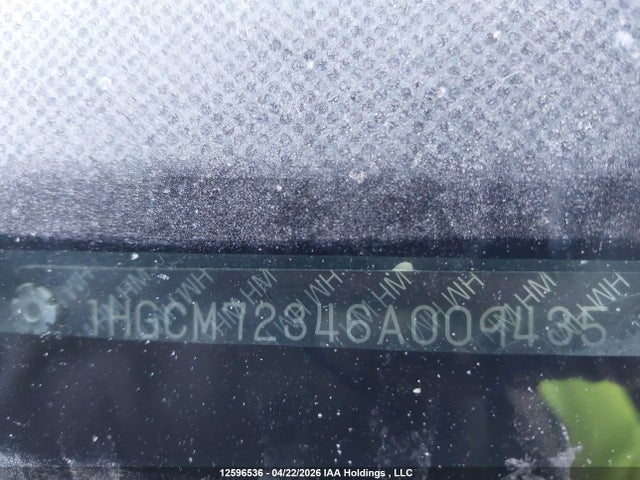 Продаж на аукціоні авто 2006 Honda Accord Lx-g, vin: 1HGCM72346A009435, номер лоту: 12596536