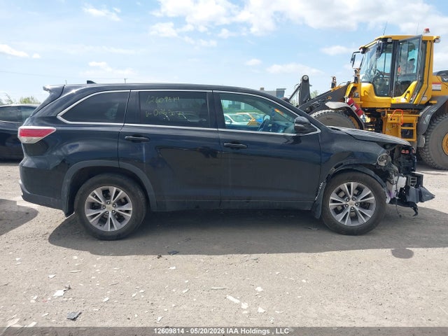 12609814 :رقم المزاد ، 5TDZKRFH8ES026367 vin ، 2014 Toyota Highlander Le/le Plus مزاد بيع