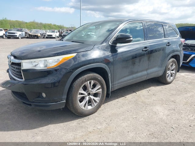 12609814 :رقم المزاد ، 5TDZKRFH8ES026367 vin ، 2014 Toyota Highlander Le/le Plus مزاد بيع