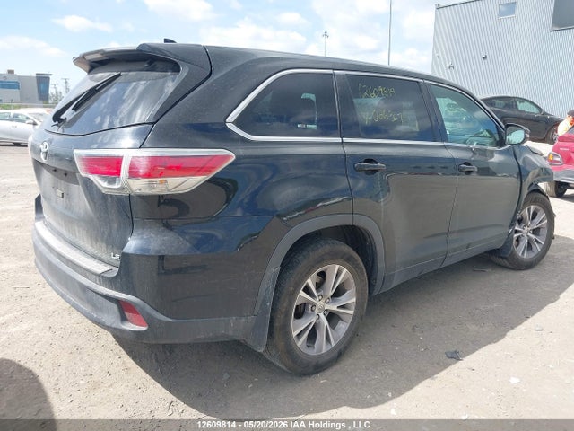 12609814 :رقم المزاد ، 5TDZKRFH8ES026367 vin ، 2014 Toyota Highlander Le/le Plus مزاد بيع