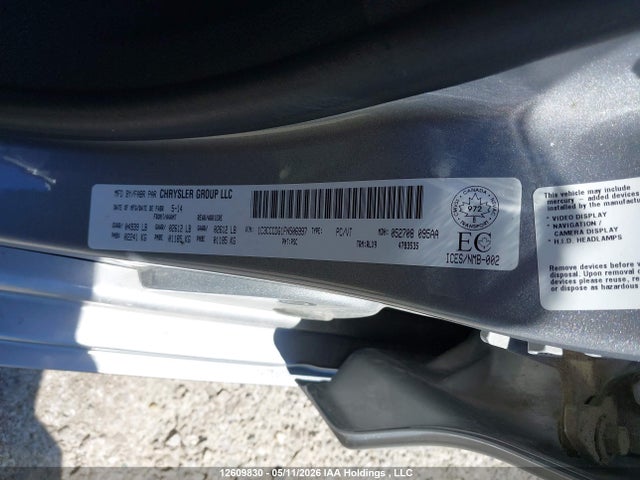 Aukcja sprzedaży 2015 Chrysler 200 S, vin: 1C3CCCDG1FN506997, numer aukcji: 12609830