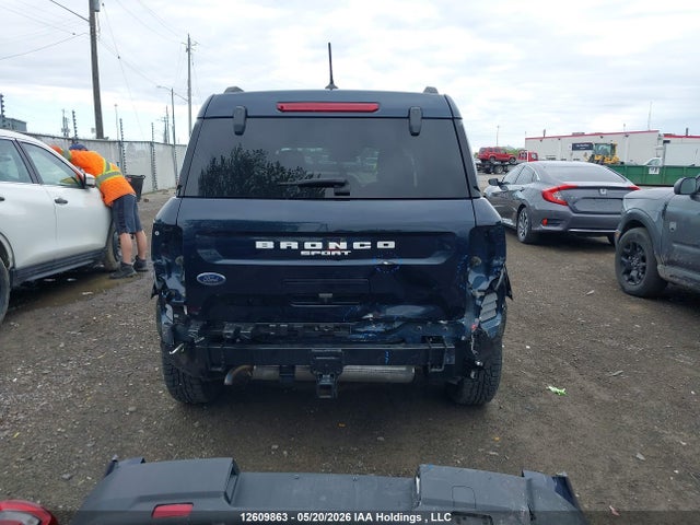 12609863 :رقم المزاد ، 3FMCR9B63MRA33908 vin ، 2021 Ford Bronco Sport Big Bend مزاد بيع