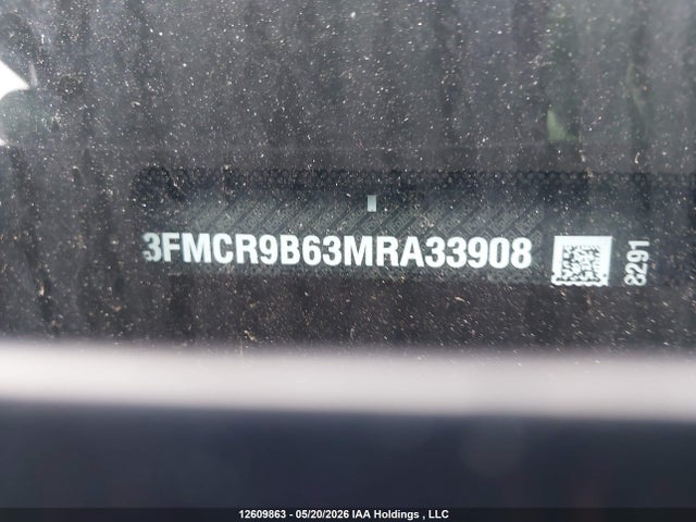 12609863 :رقم المزاد ، 3FMCR9B63MRA33908 vin ، 2021 Ford Bronco Sport Big Bend مزاد بيع