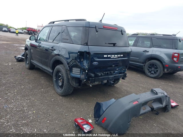 12609863 :رقم المزاد ، 3FMCR9B63MRA33908 vin ، 2021 Ford Bronco Sport Big Bend مزاد بيع