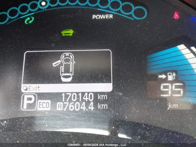 1N4AZ0CP1EC332561 Nissan Leaf Sl
