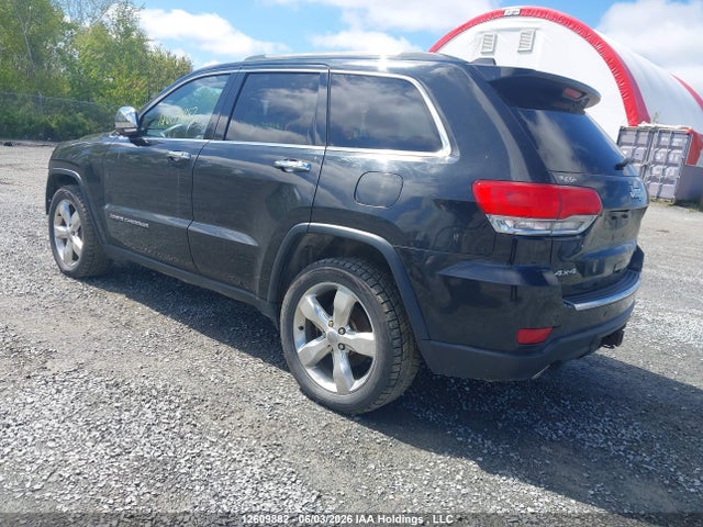 2014 Jeep Grand Cherokee Limited მანქანა იყიდება აუქციონზე, vin: 1C4RJFBG6EC129495, აუქციონის ნომერი: 12609882