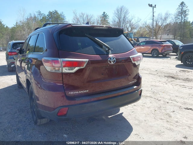 5TDDKRFHXGS290624 Toyota Highlander Limited