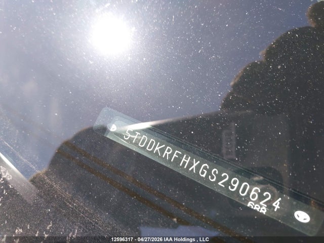 5TDDKRFHXGS290624 Toyota Highlander Limited