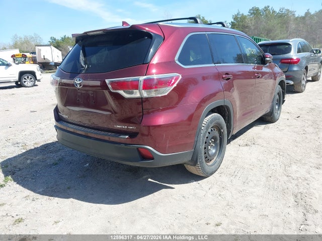 5TDDKRFHXGS290624 Toyota Highlander Limited