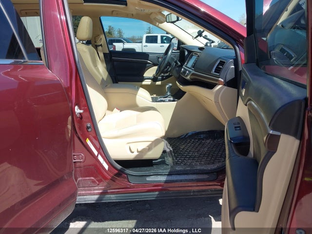 5TDDKRFHXGS290624 Toyota Highlander Limited