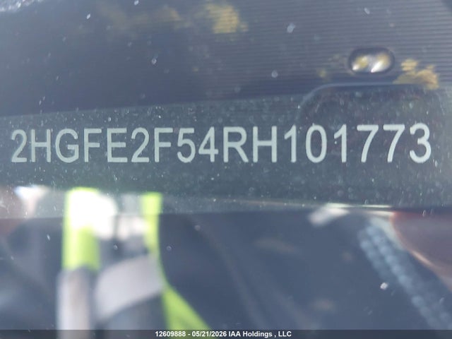 Aukcja sprzedaży 2024 Honda Civic Sport, vin: 2HGFE2F54RH101773, numer aukcji: 12609888