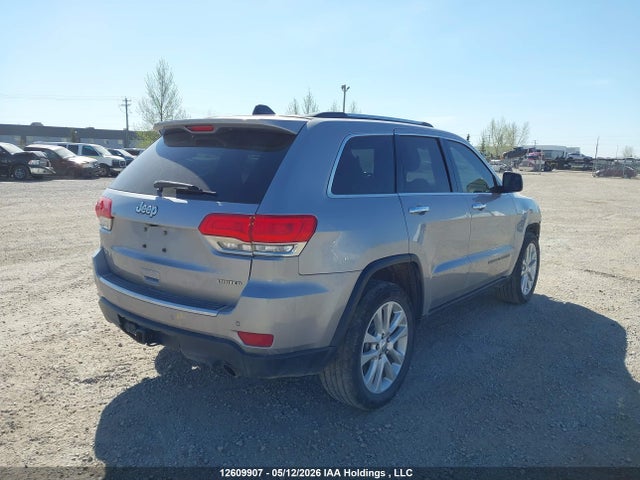Продаж на аукціоні авто 2017 Jeep Grand Cherokee Limited, vin: 1C4RJFBG4HC626260, номер лоту: 12609907