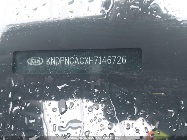 KNDPNCACXH7146726 KIA Sportage Ex