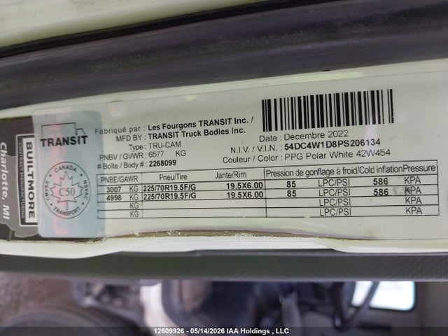 54DC4W1D8PS206134 Isuzu Npr Hd