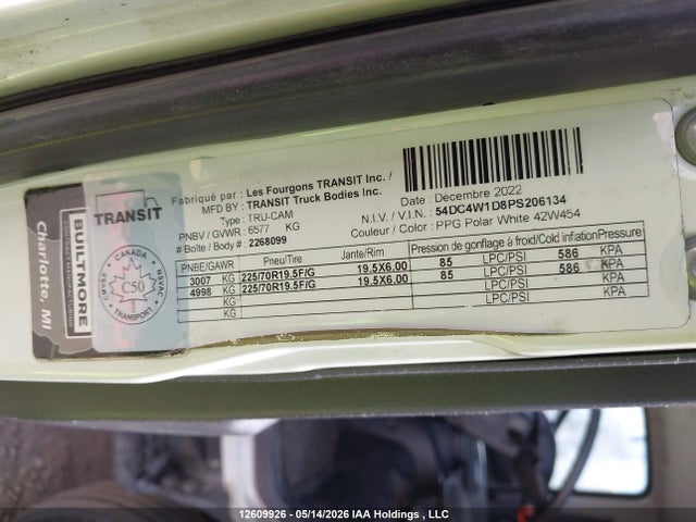 54DC4W1D8PS206134 Isuzu Npr Hd