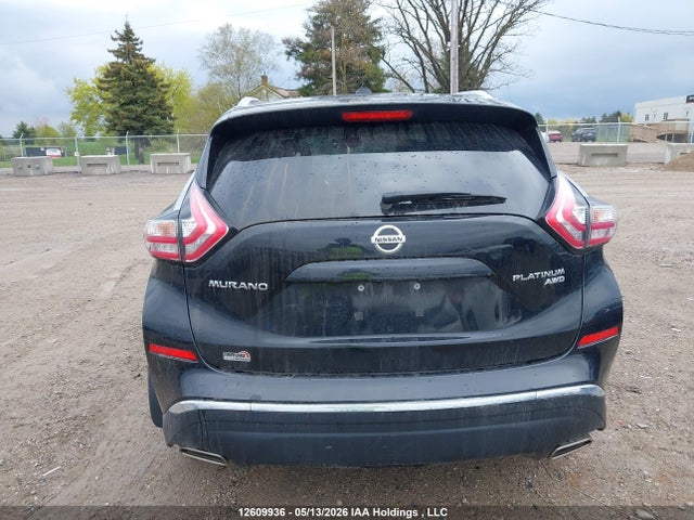2016 Nissan Murano S/sl/sv/platinum მანქანა იყიდება აუქციონზე, vin: 5N1AZ2MH4GN113030, აუქციონის ნომერი: 12609936