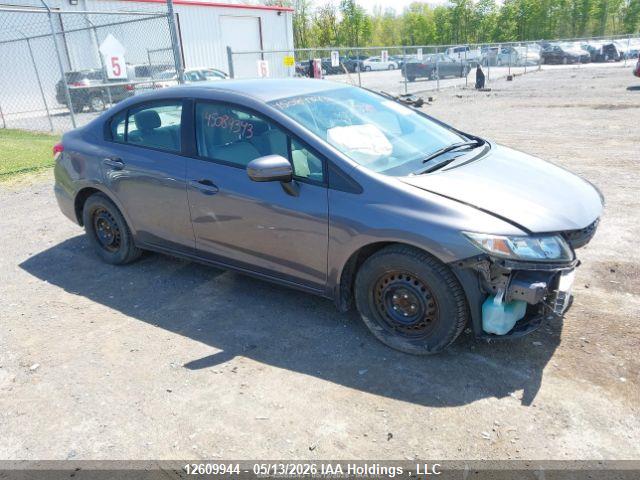 12609944 :رقم المزاد ، 2HGFB2F4XFH035919 vin ، 2015 Honda Civic Lx مزاد بيع