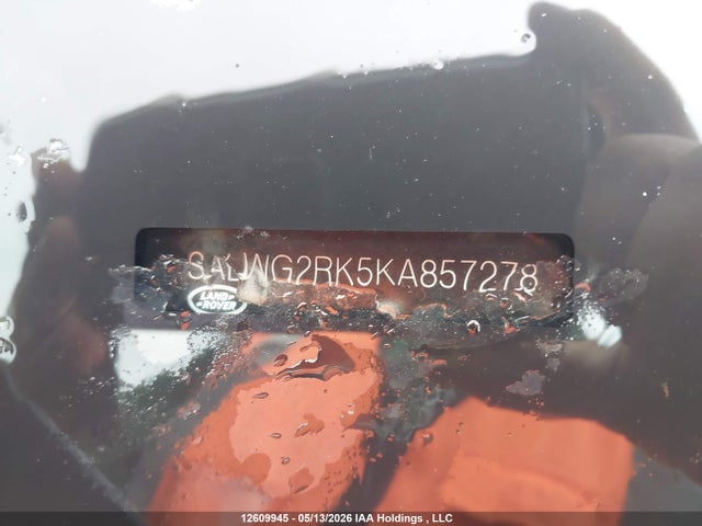 SALWG2RK5KA857278 Land Rover Range Rover Sport Se