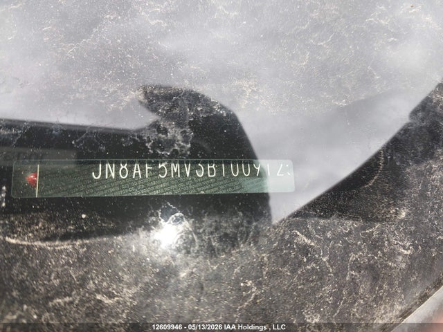 12609946 :رقم المزاد ، JN8AF5MV3BT009125 vin ، 2011 Nissan Juke Sv مزاد بيع