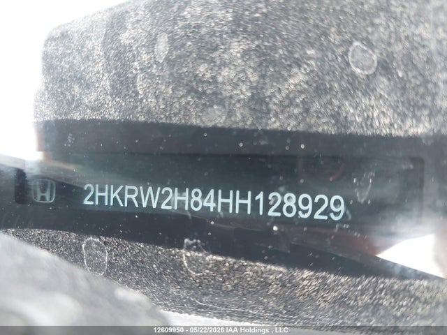 Aukcja sprzedaży 2017 Honda Cr-v Exl, vin: 2HKRW2H84HH128929, numer aukcji: 12609950