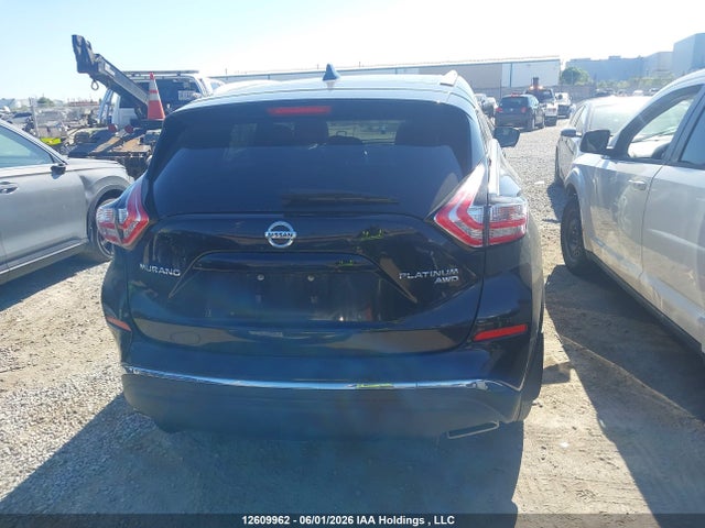 Продажа на аукционе авто 2017 Nissan Murano Platinum/sl/sv, vin: 5N1AZ2MH7HN119809, номер лота: 12609962