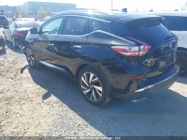 Продажа на аукционе авто 2017 Nissan Murano Platinum/sl/sv, vin: 5N1AZ2MH7HN119809, номер лота: 12609962